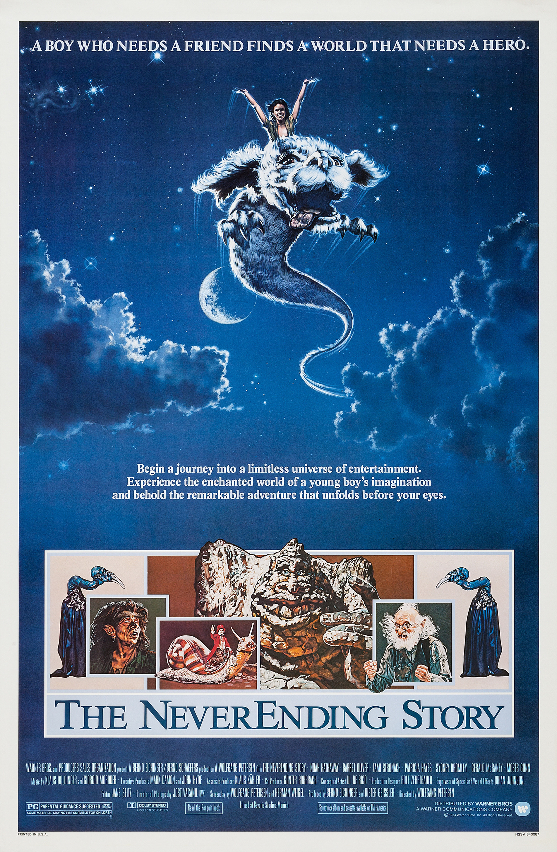 Mega Sized Movie Poster Image for The NeverEnding Story (#1 of 3)