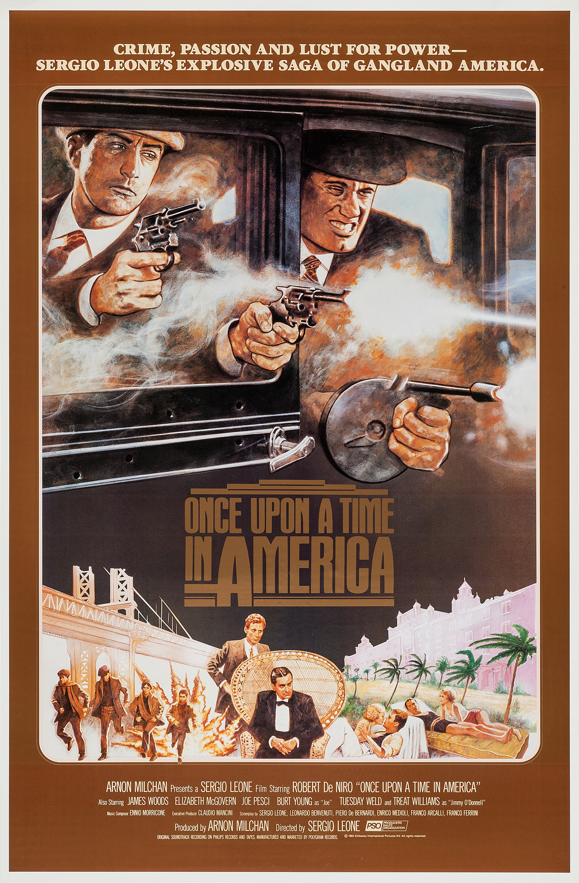 Mega Sized Movie Poster Image for Once Upon a Time in America (#6 of 6)