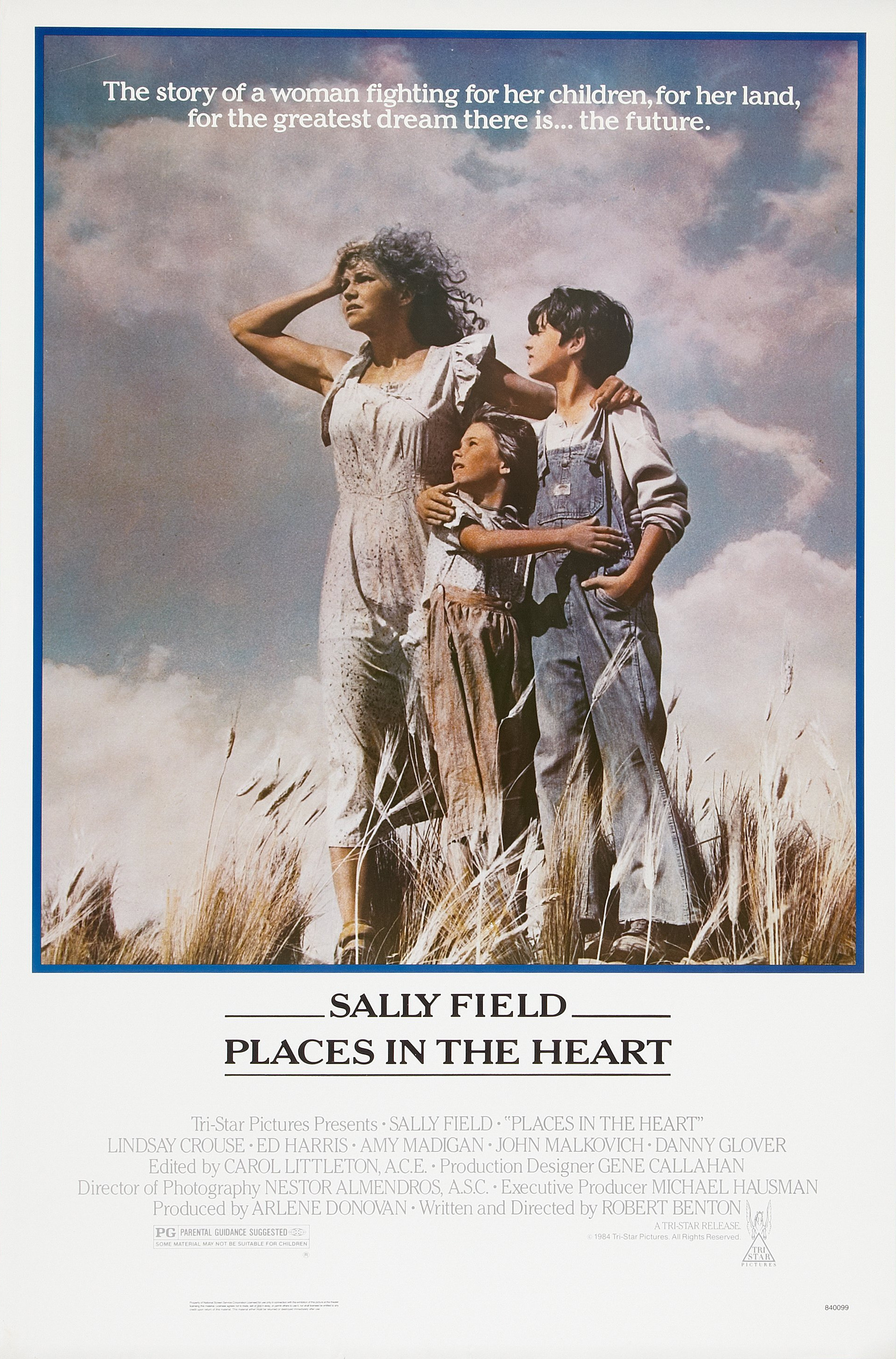 Mega Sized Movie Poster Image for Places in the Heart 