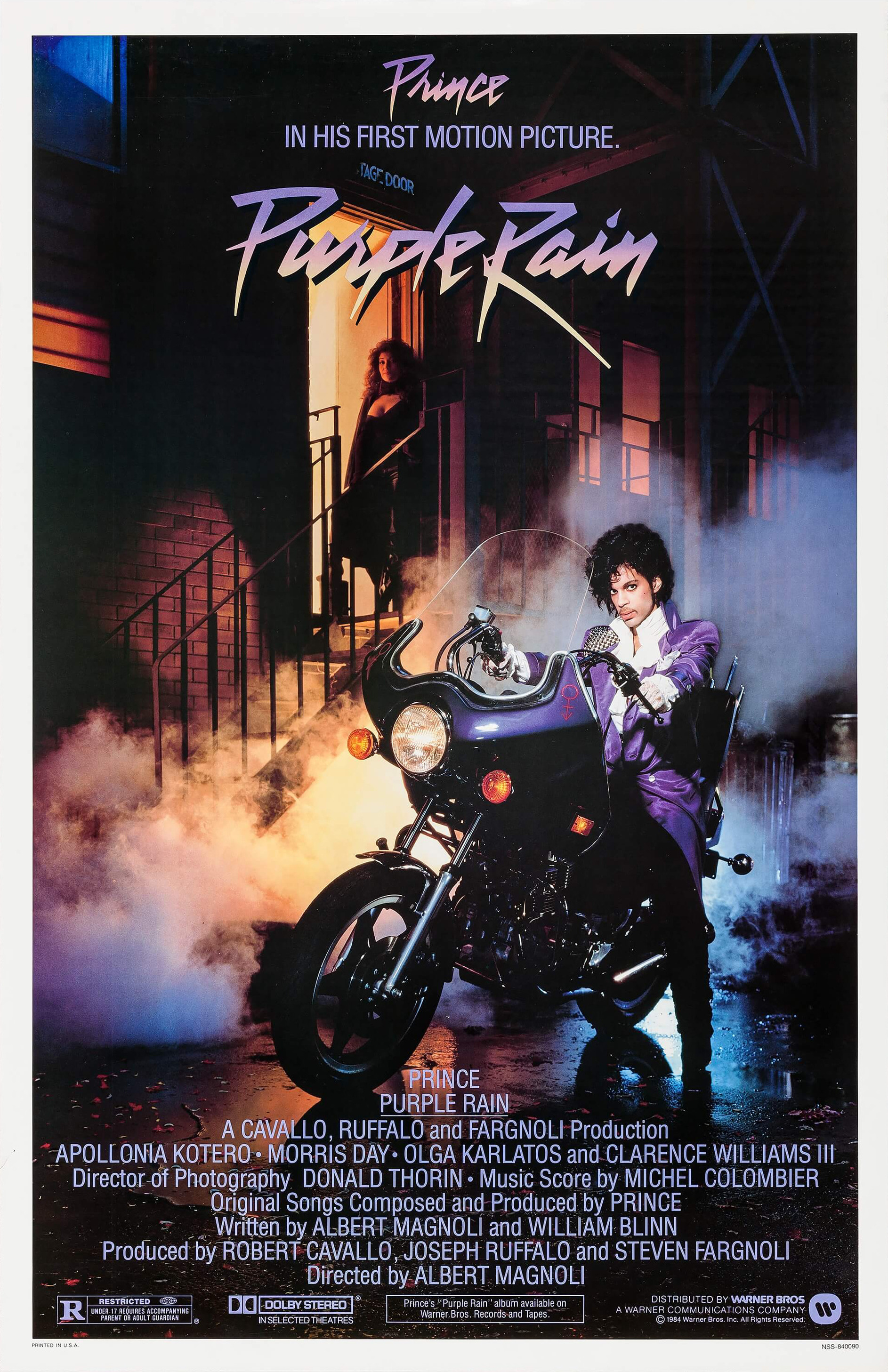 Mega Sized Movie Poster Image for Purple Rain 