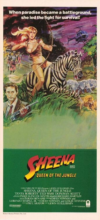 Sheena Movie Poster
