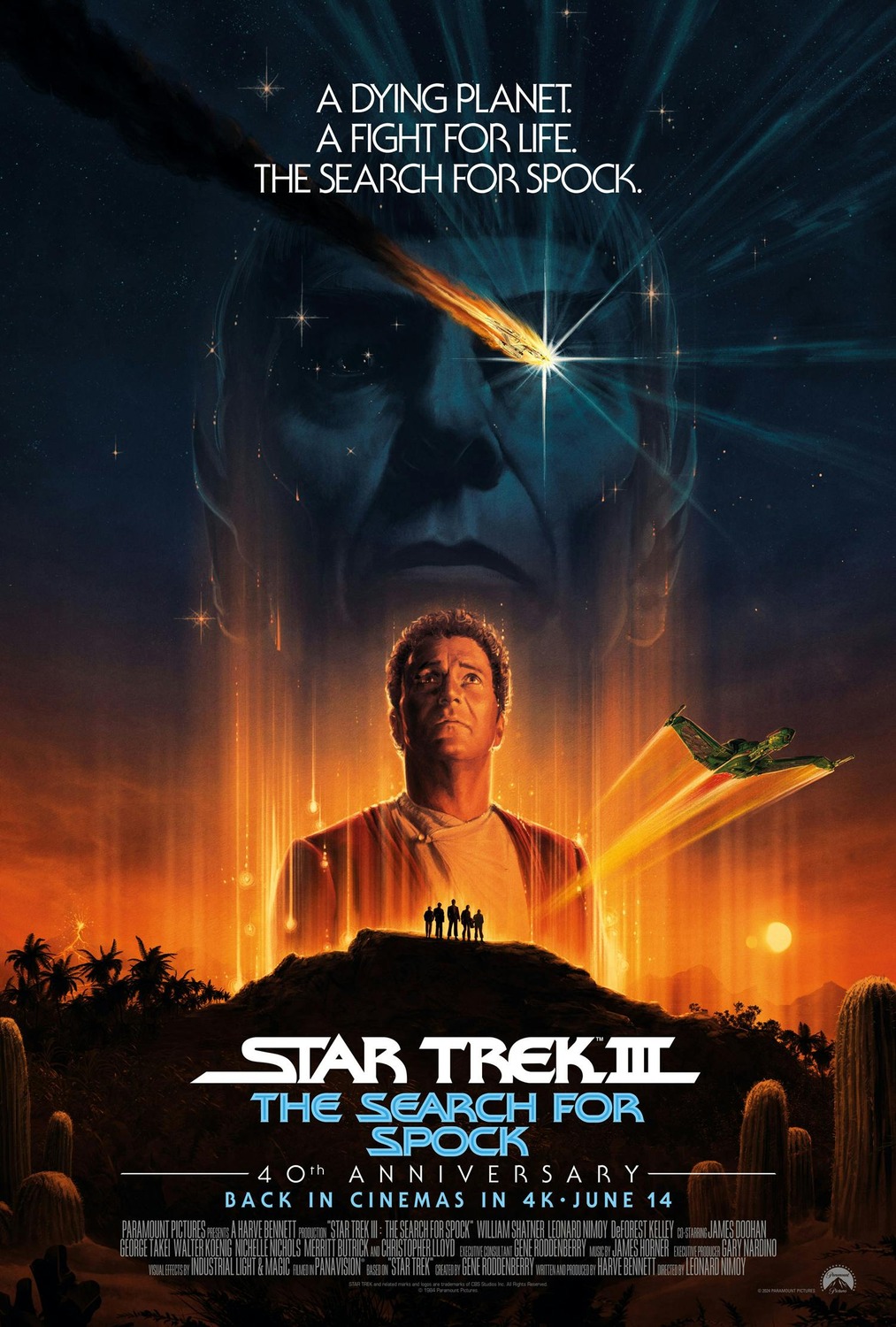 Extra Large Movie Poster Image for Star Trek III: The Search for Spock (#3 of 3)