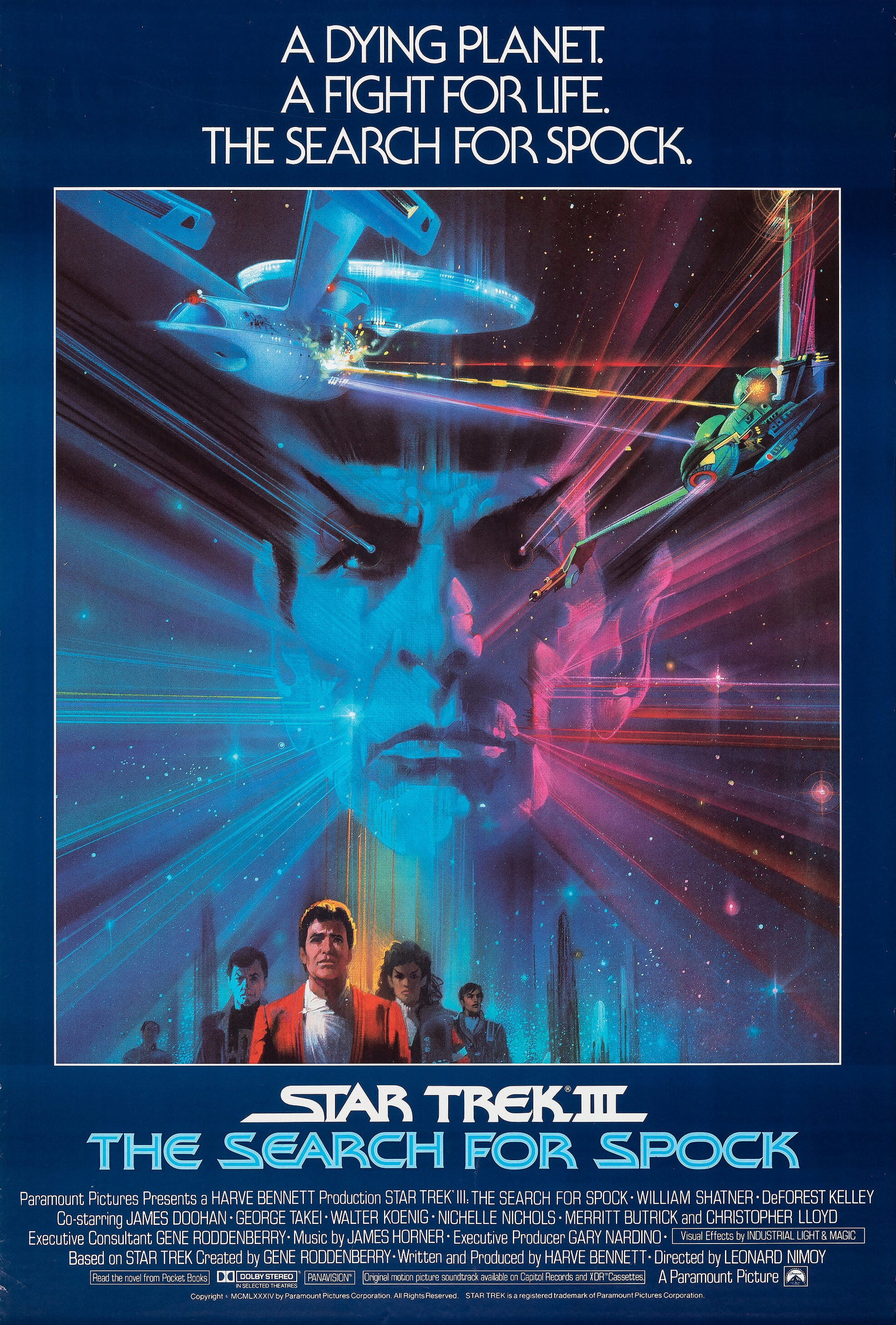 Mega Sized Movie Poster Image for Star Trek III: The Search for Spock (#1 of 2)