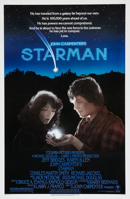 Starman Movie Poster