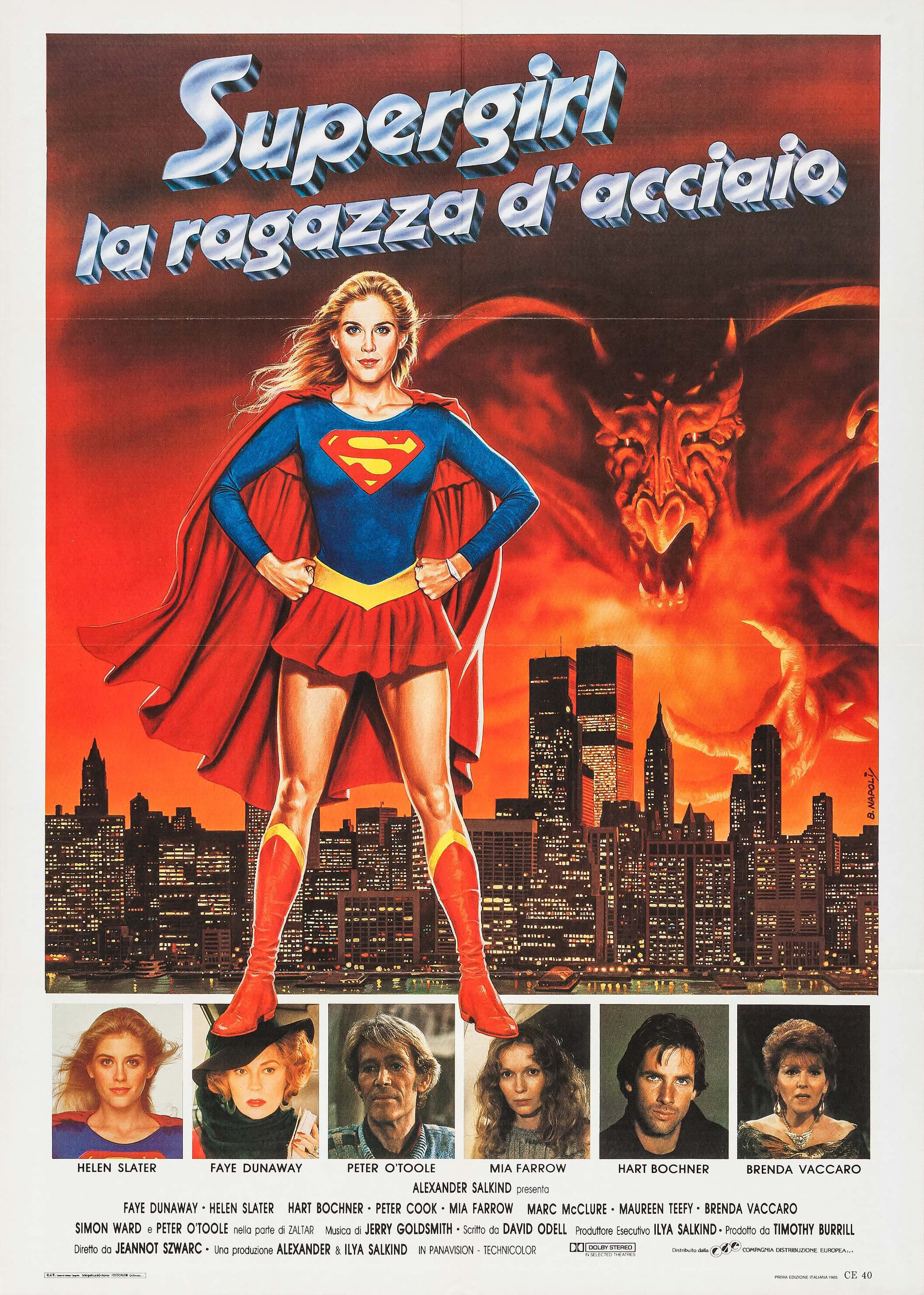 Mega Sized Movie Poster Image for Supergirl (#5 of 8)