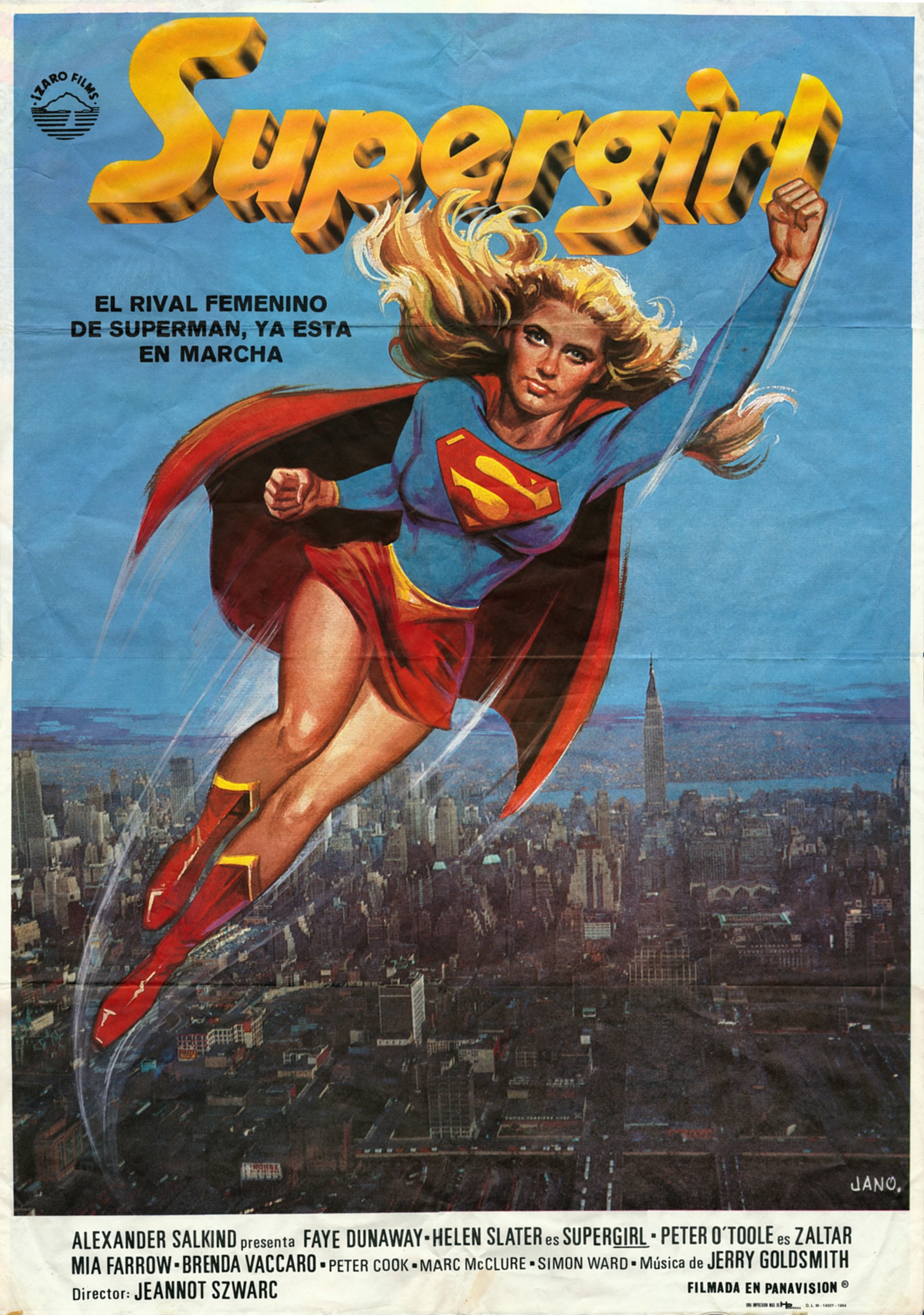Mega Sized Movie Poster Image for Supergirl (#8 of 8)