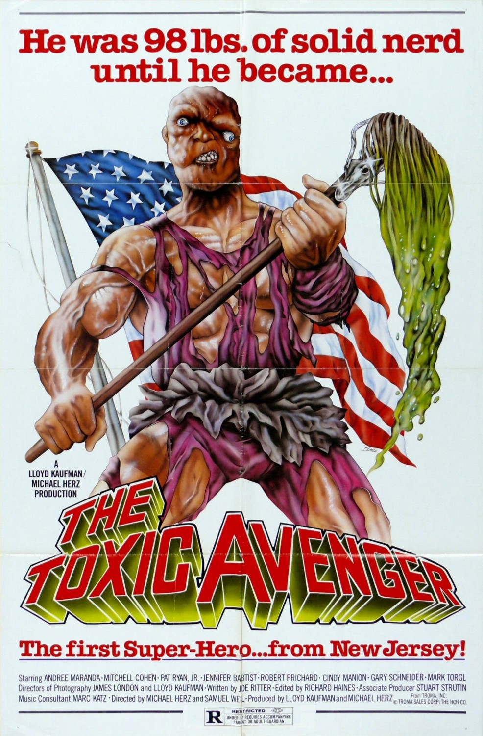 Extra Large Movie Poster Image for The Toxic Avenger 