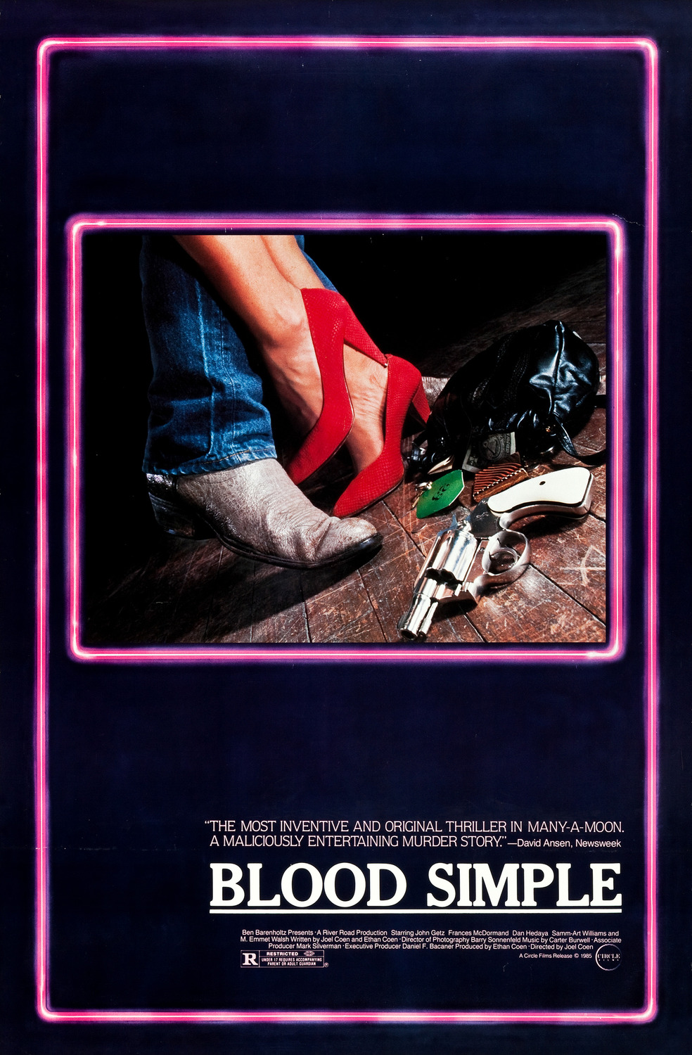 Extra Large Movie Poster Image for Blood Simple (#1 of 7)