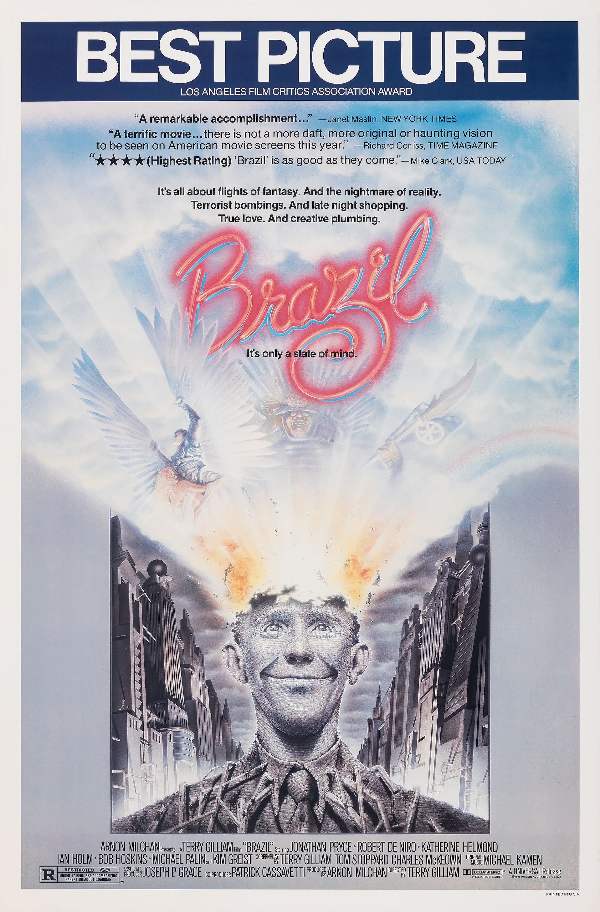 Mega Sized Movie Poster Image for Brazil (#1 of 3)