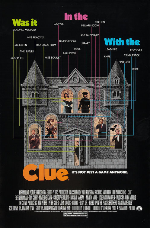 Clue Movie Poster