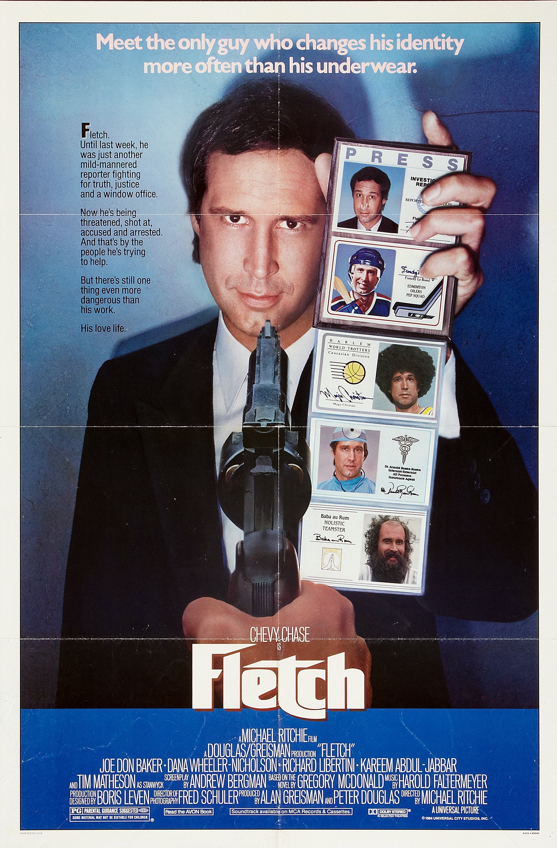 Mega Sized Movie Poster Image for Fletch 