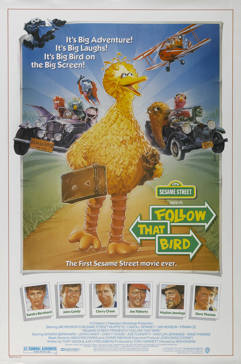 Extra Large Movie Poster Image for Follow That Bird 