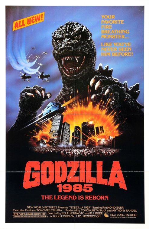 Godzilla: 1985 Movie Poster