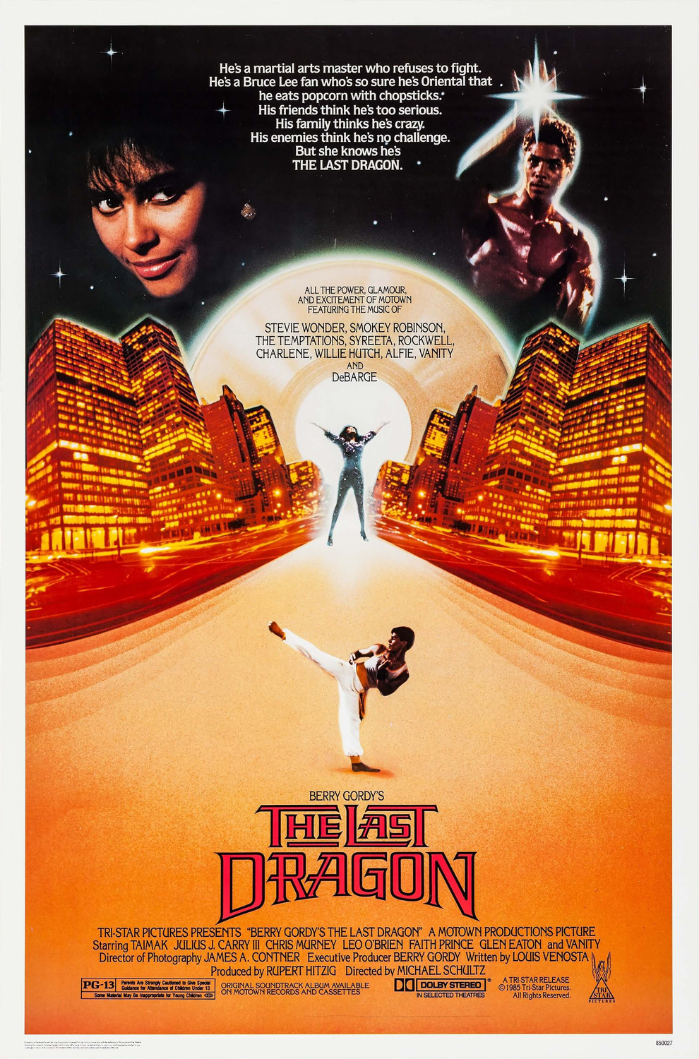 Extra Large Movie Poster Image for The Last Dragon (#1 of 2)