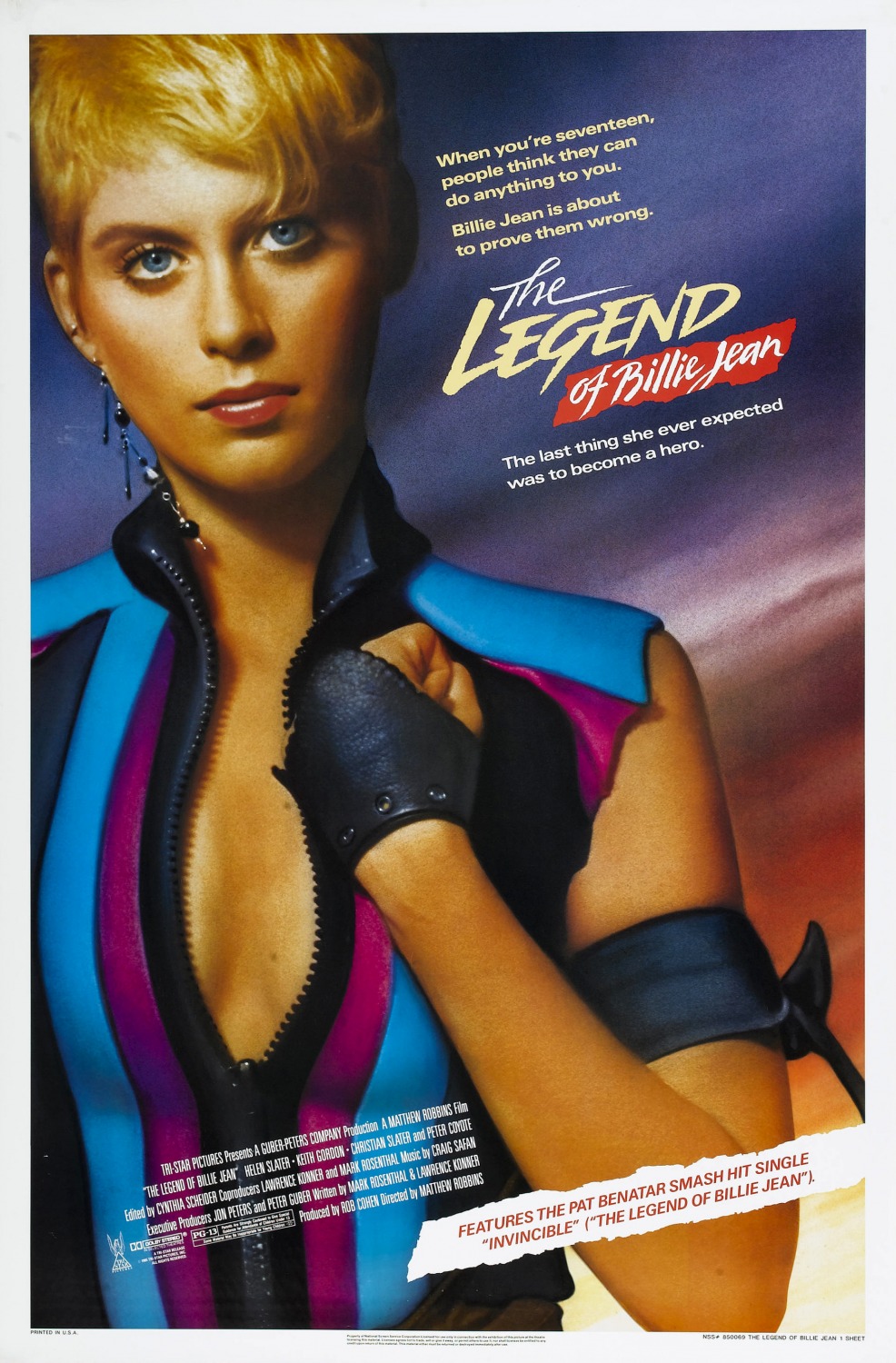 Extra Large Movie Poster Image for The Legend of Billie Jean 
