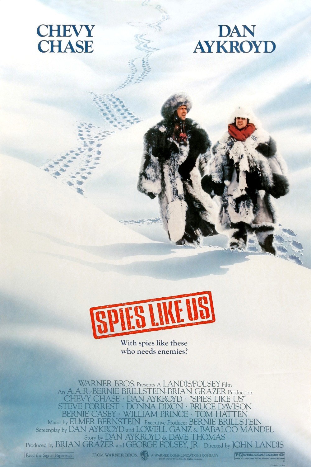 Extra Large Movie Poster Image for Spies Like Us (#1 of 2)