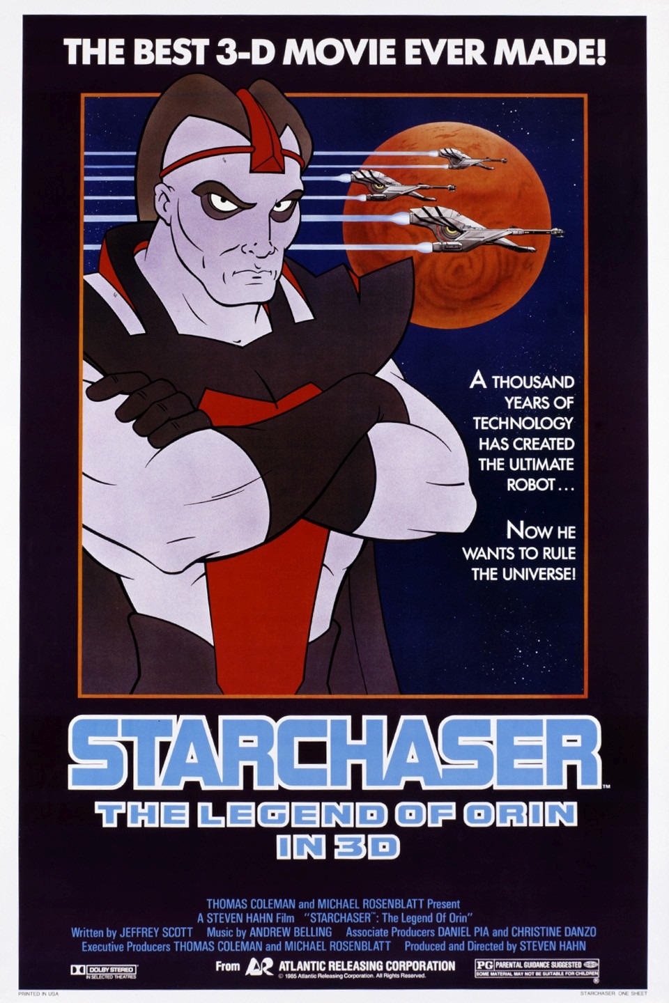 Extra Large Movie Poster Image for Starchaser: The Legend of Orin (#3 of 4)