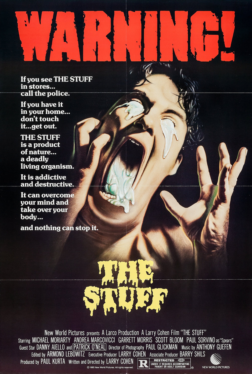 Extra Large Movie Poster Image for The Stuff 