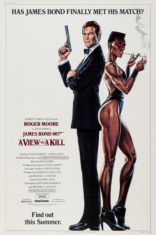 A View to a Kill Movie Poster