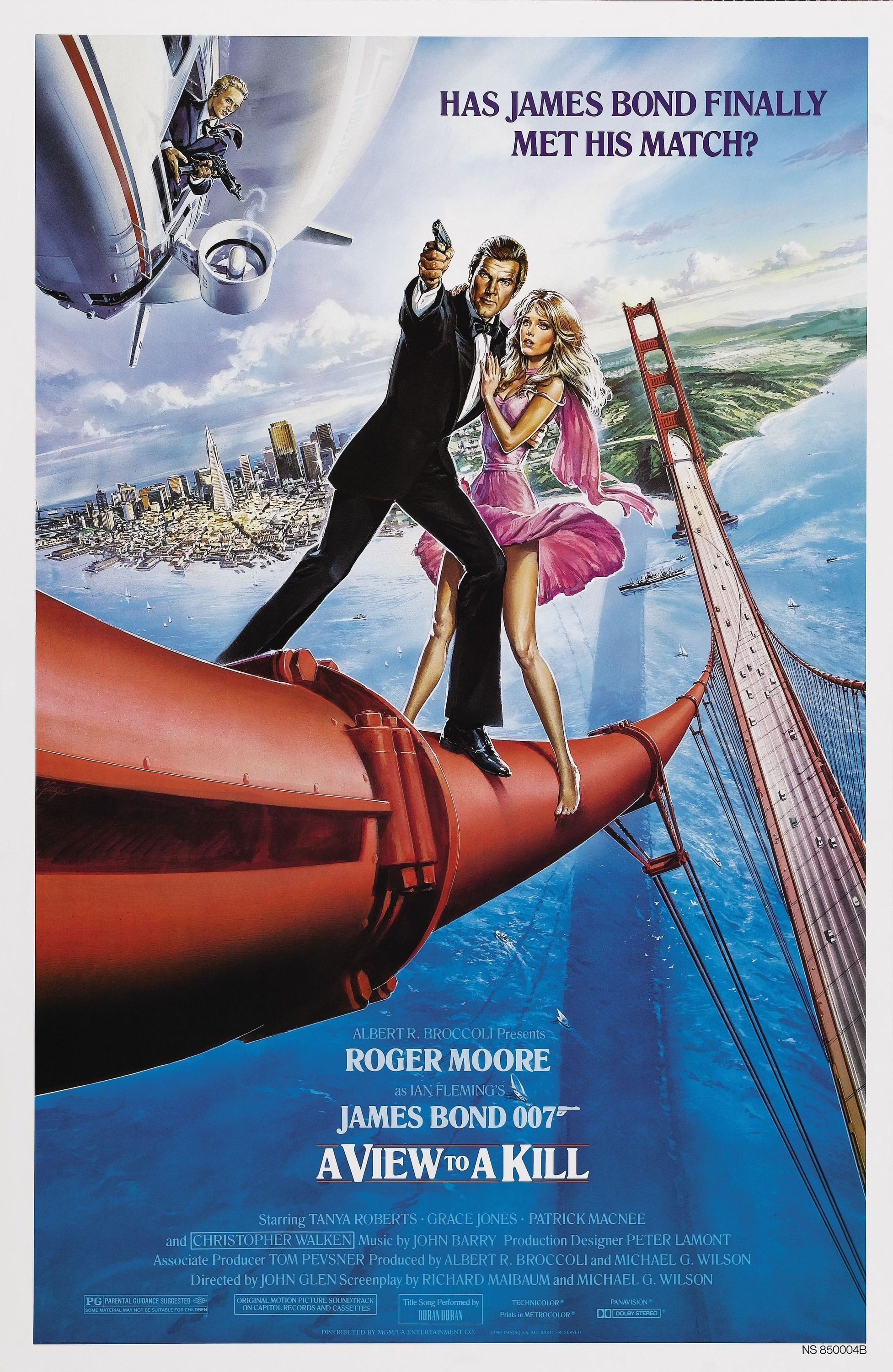 Mega Sized Movie Poster Image for A View to a Kill (#1 of 6)