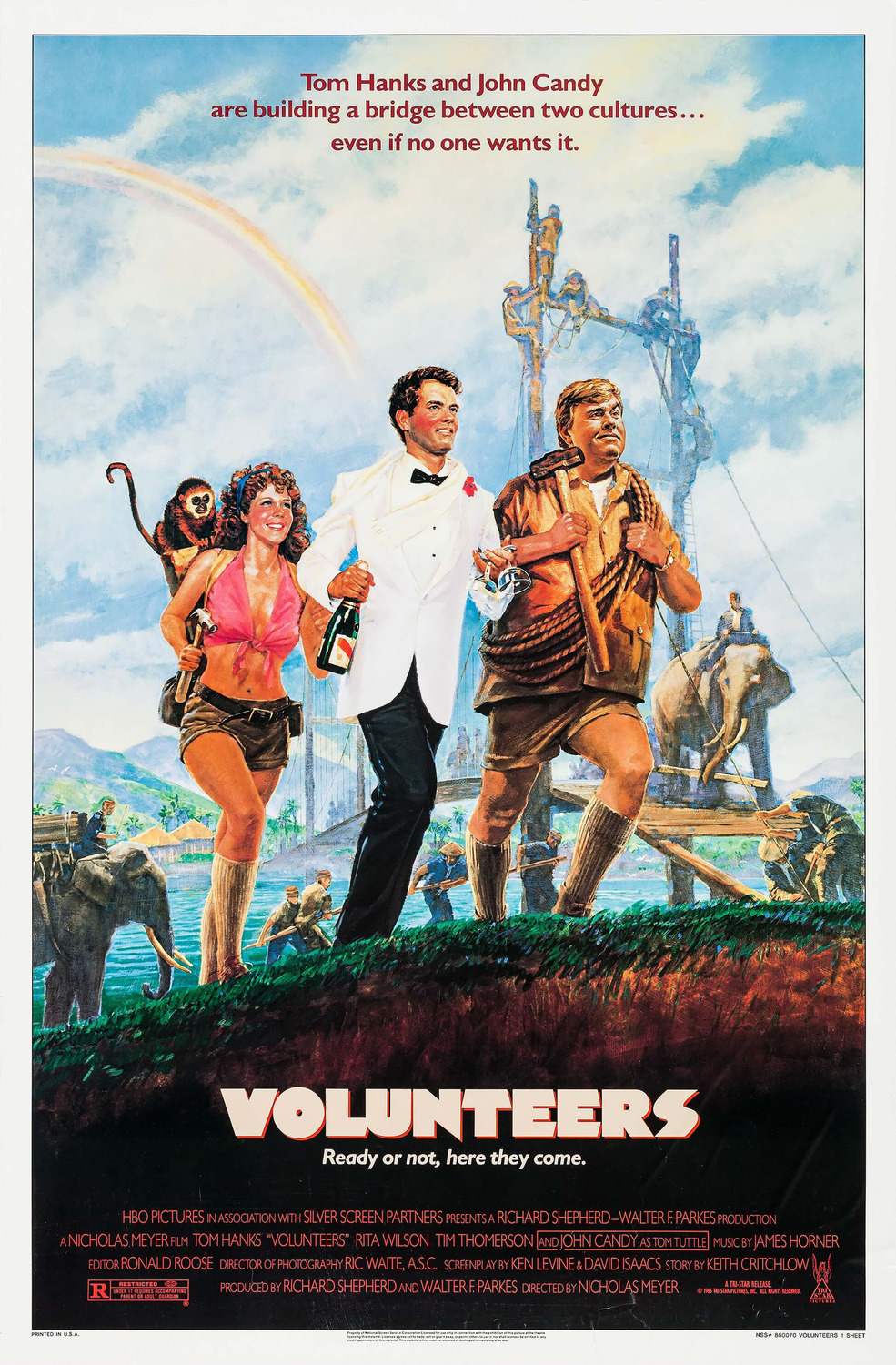 Extra Large Movie Poster Image for Volunteers 
