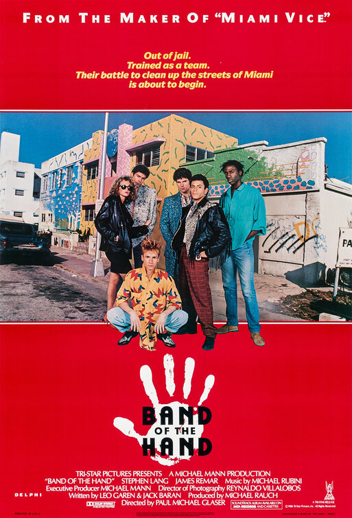 Band of the Hand Movie Poster