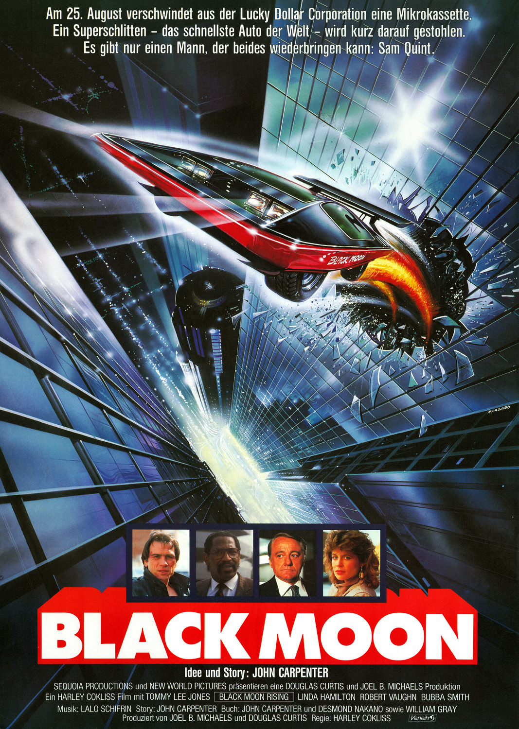 Extra Large Movie Poster Image for Black Moon Rising (#2 of 3)