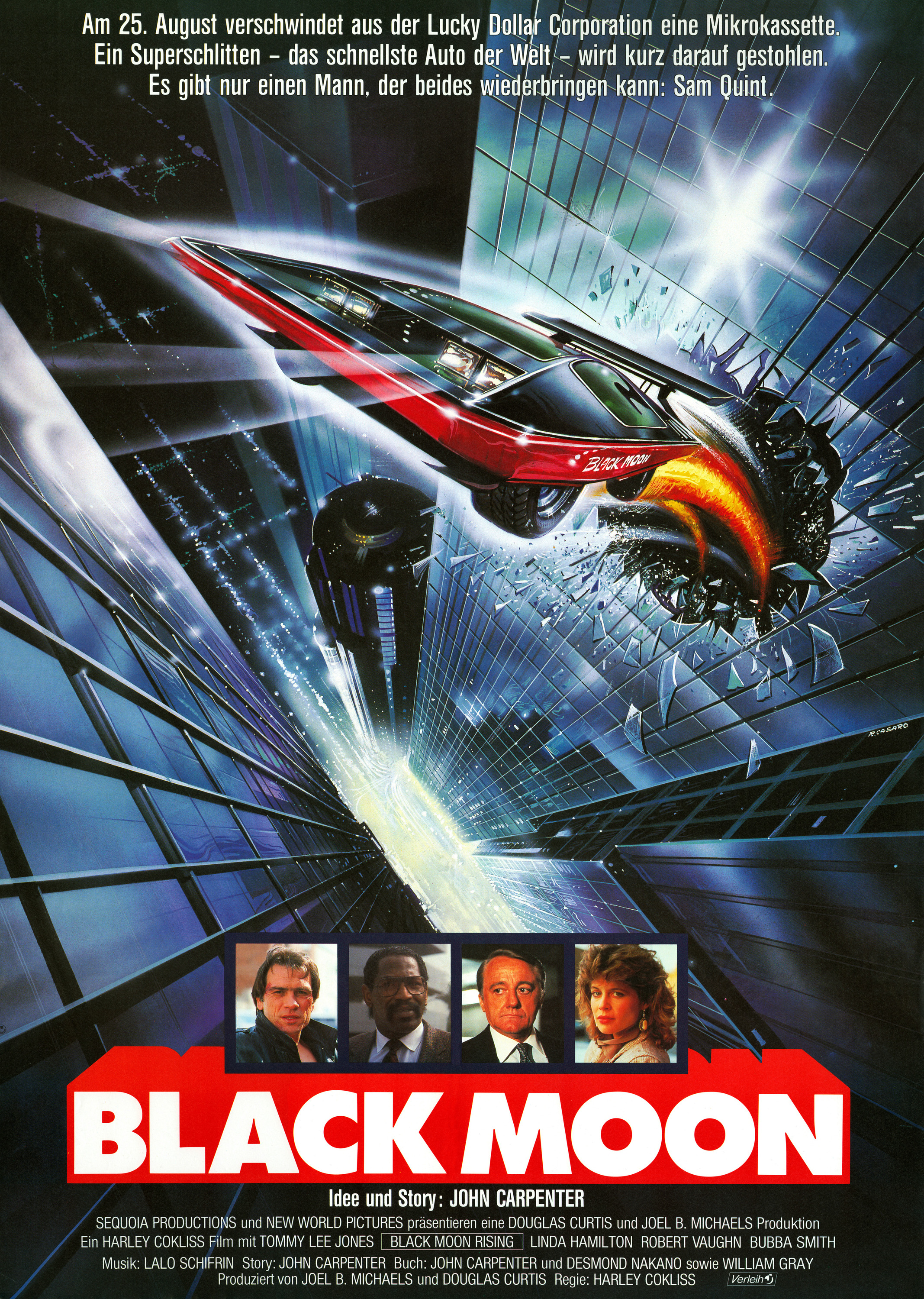 Mega Sized Movie Poster Image for Black Moon Rising (#2 of 3)