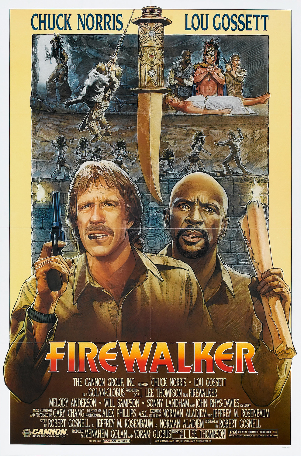 Extra Large Movie Poster Image for Firewalker 