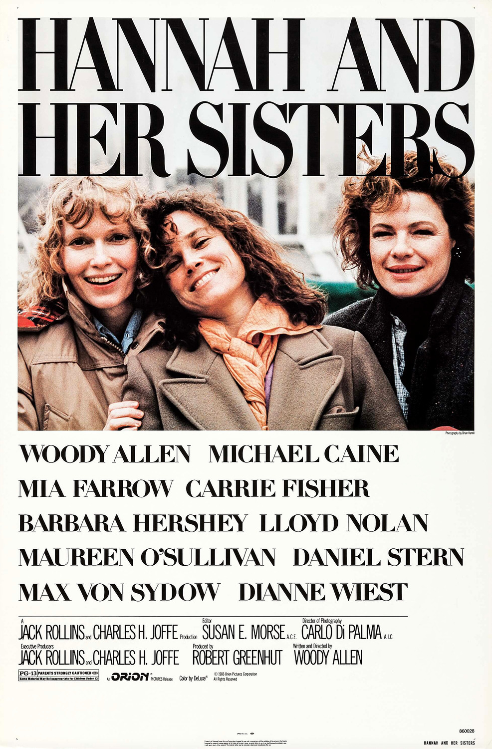 Extra Large Movie Poster Image for Hannah and Her Sisters 