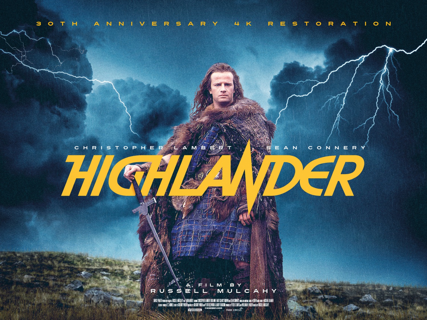 Extra Large Movie Poster Image for Highlander (#3 of 4)