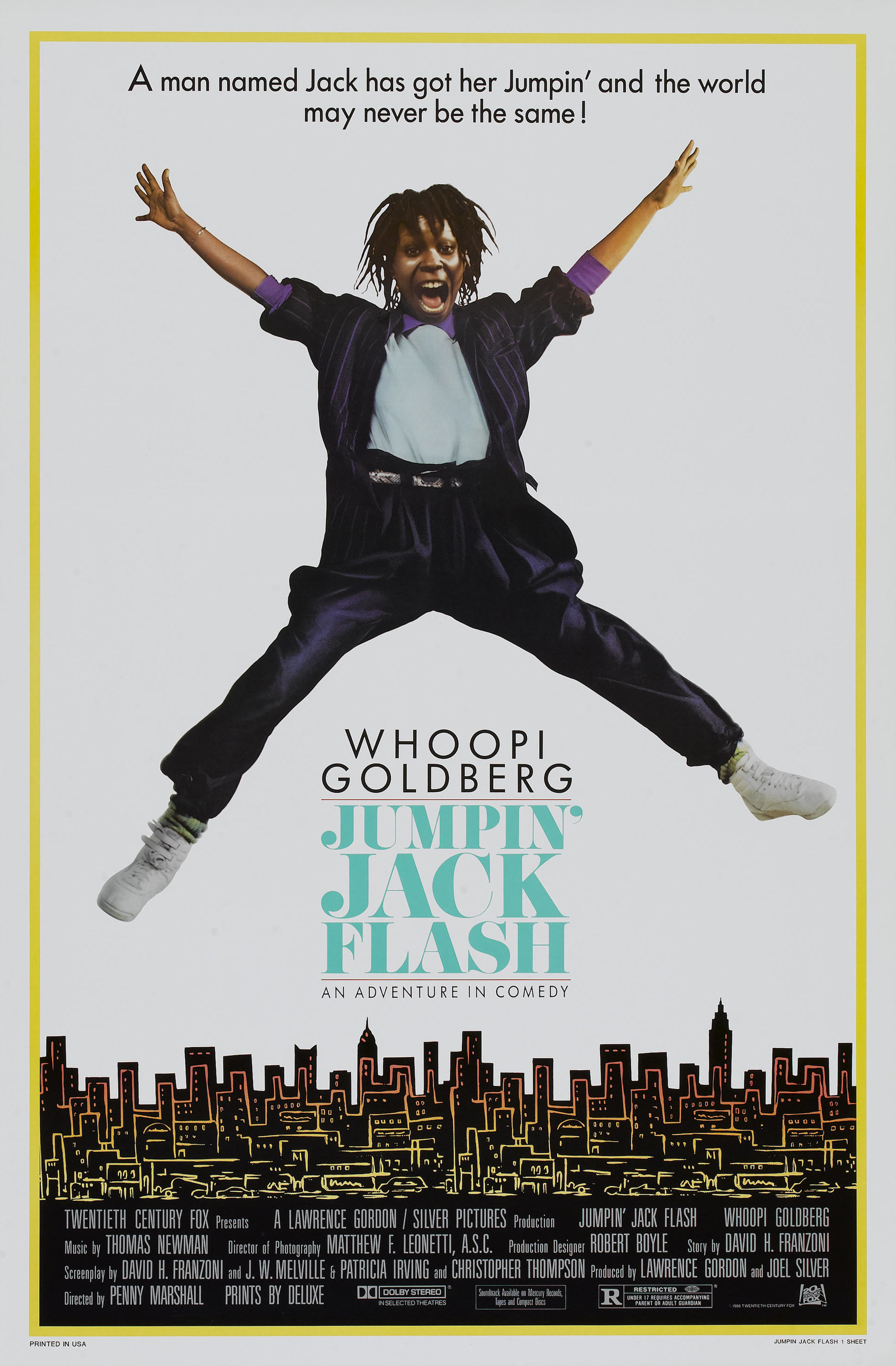 Mega Sized Movie Poster Image for Jumpin' Jack Flash 