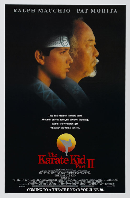 The Karate Kid Part II Movie Poster