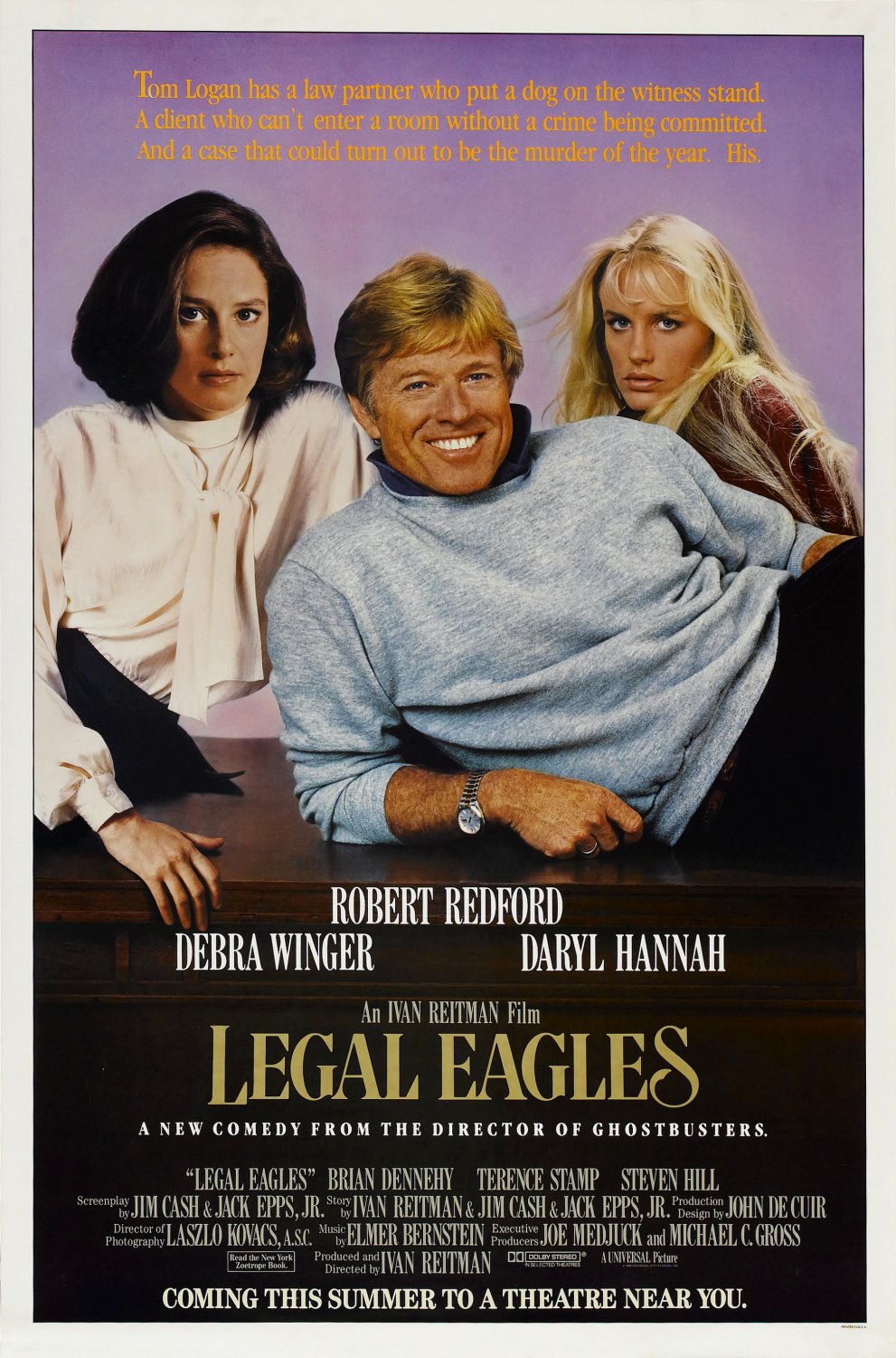 Extra Large Movie Poster Image for Legal Eagles 