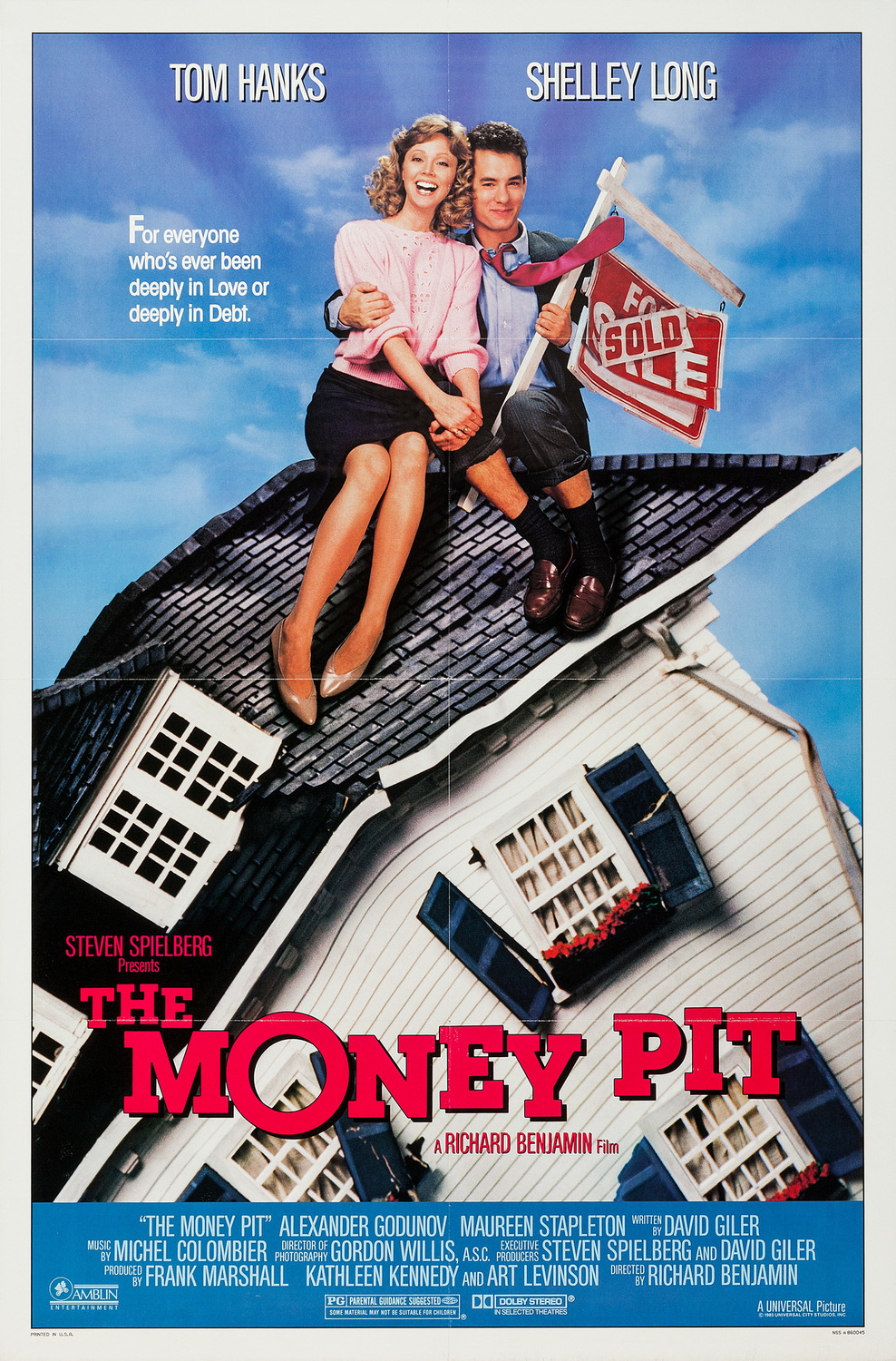 Extra Large Movie Poster Image for The Money Pit (#1 of 2)