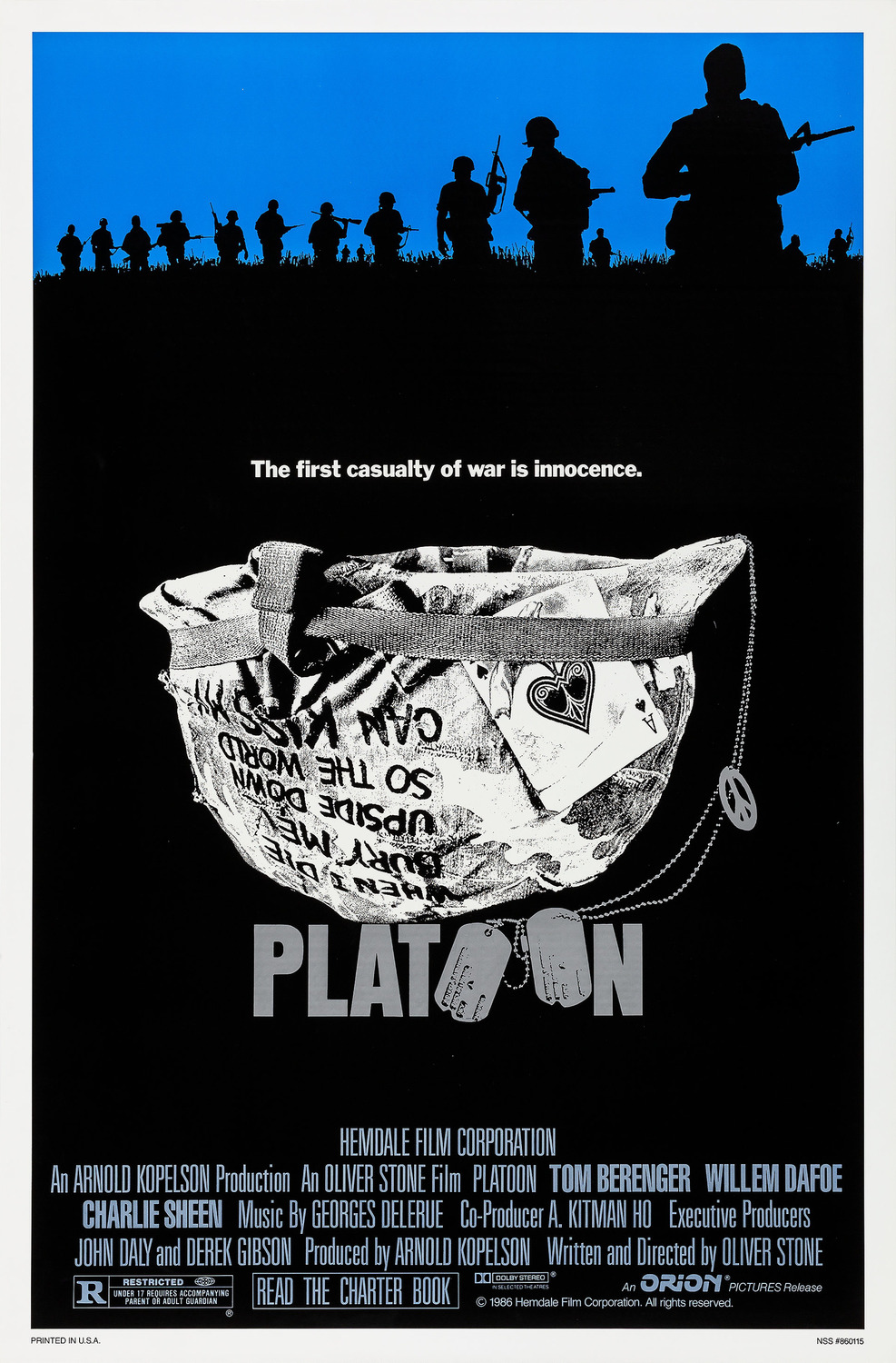 Extra Large Movie Poster Image for Platoon (#5 of 12)