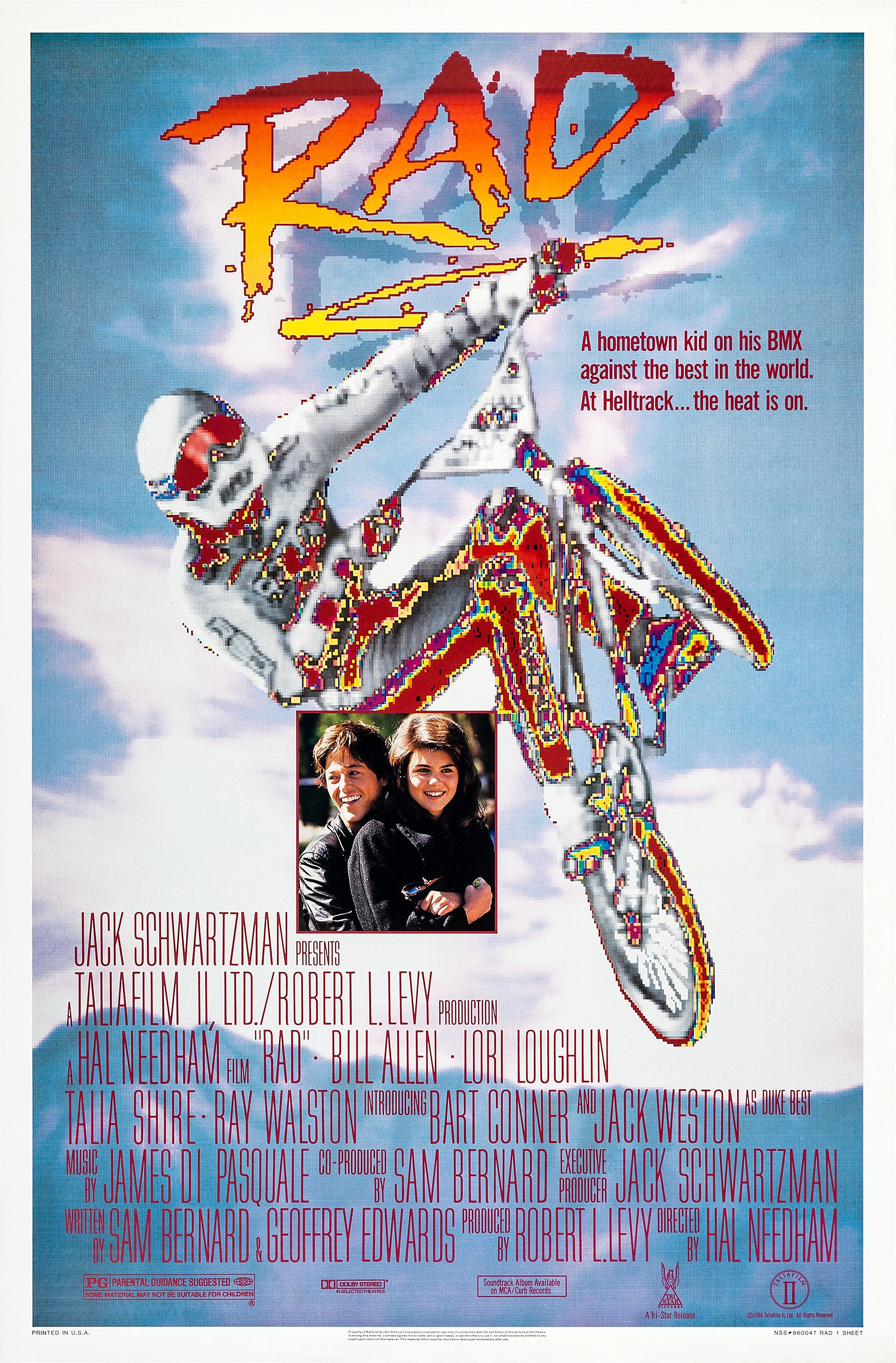 Mega Sized Movie Poster Image for Rad 