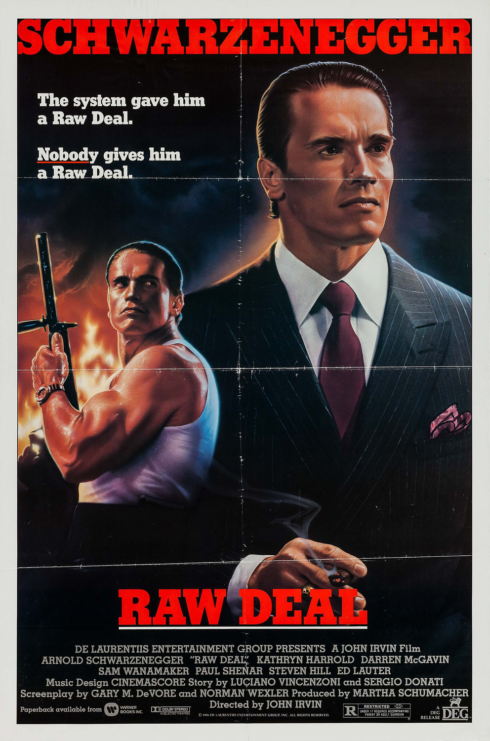 Extra Large Movie Poster Image for Raw Deal (#2 of 4)