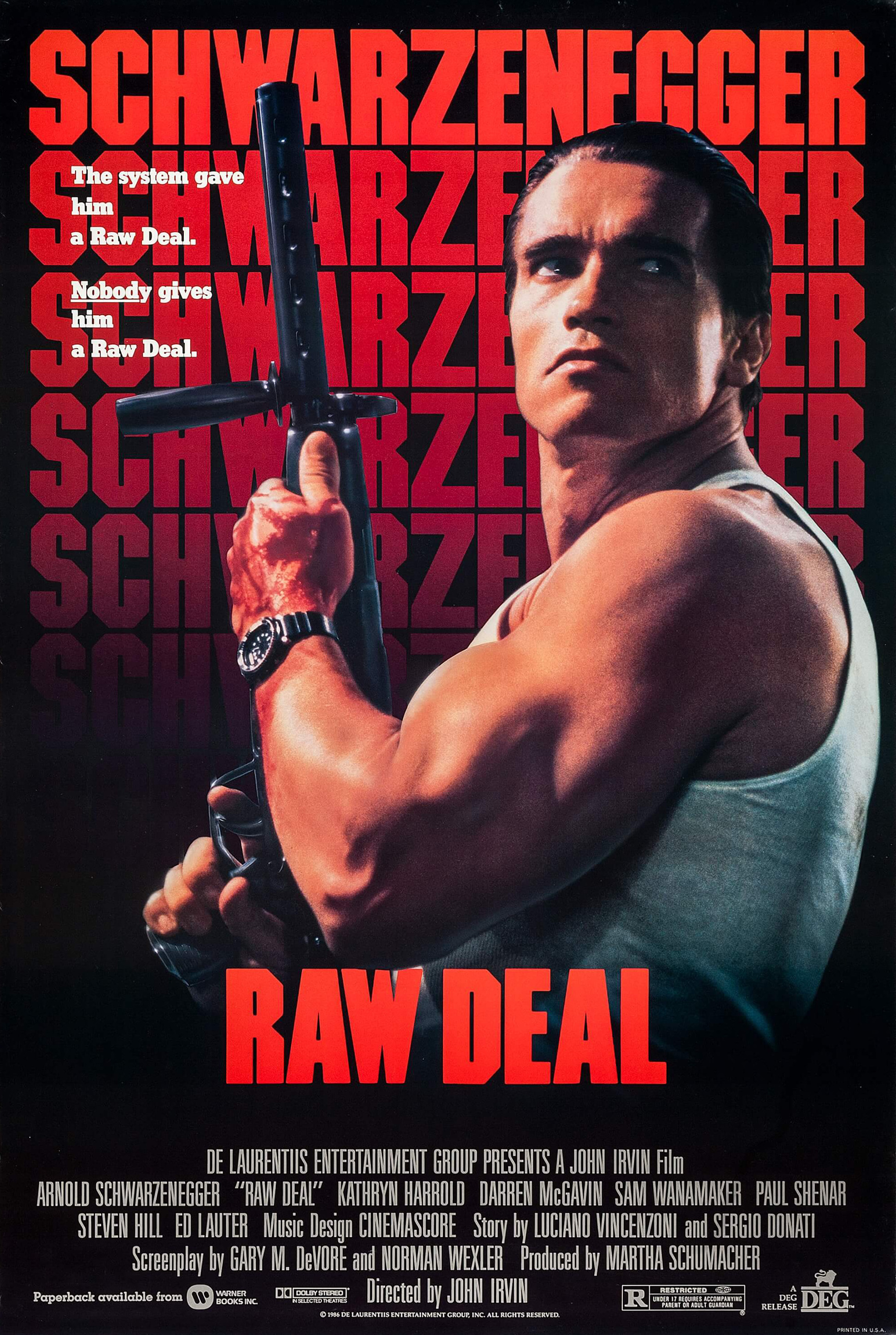 Mega Sized Movie Poster Image for Raw Deal (#1 of 4)