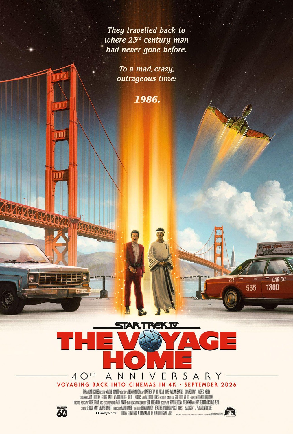 Extra Large Movie Poster Image for Star Trek IV: The Voyage Home (#5 of 5)