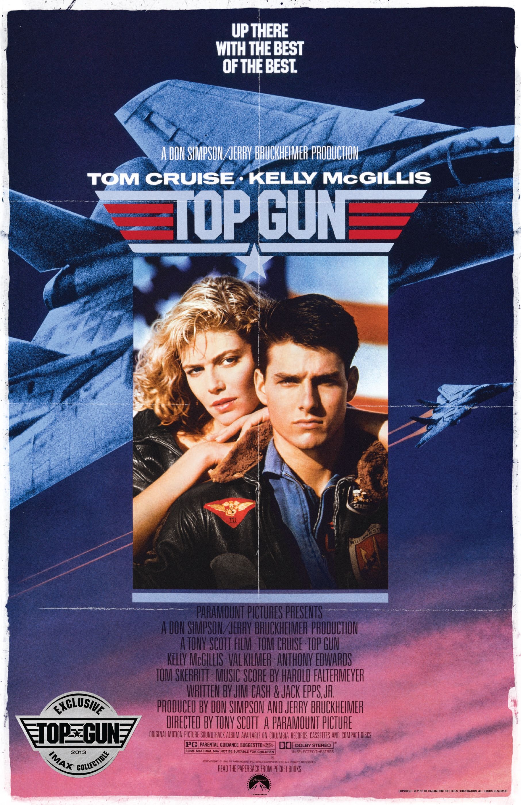 Mega Sized Movie Poster Image for Top Gun (#4 of 8)