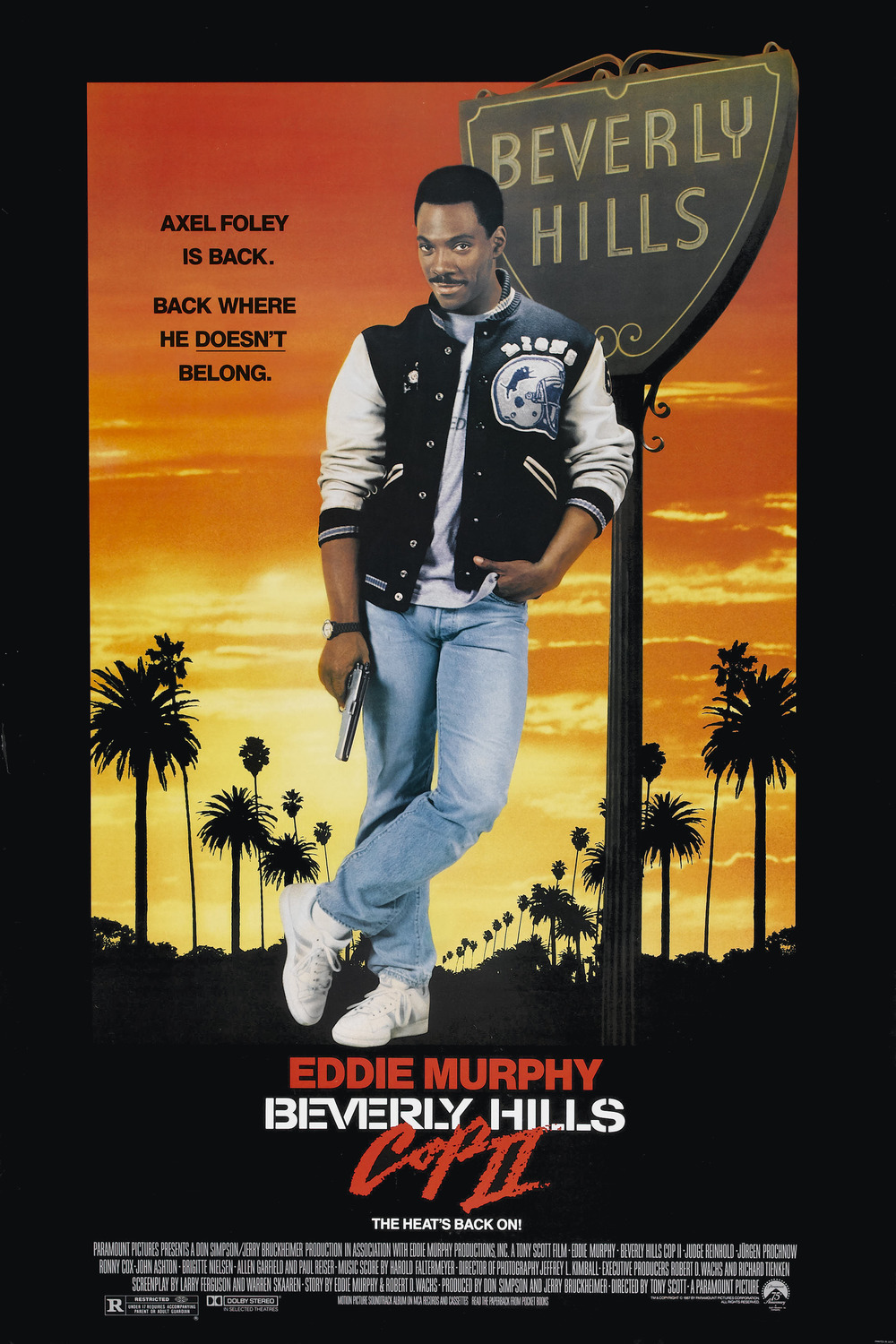 Extra Large Movie Poster Image for Beverly Hills Cop II 