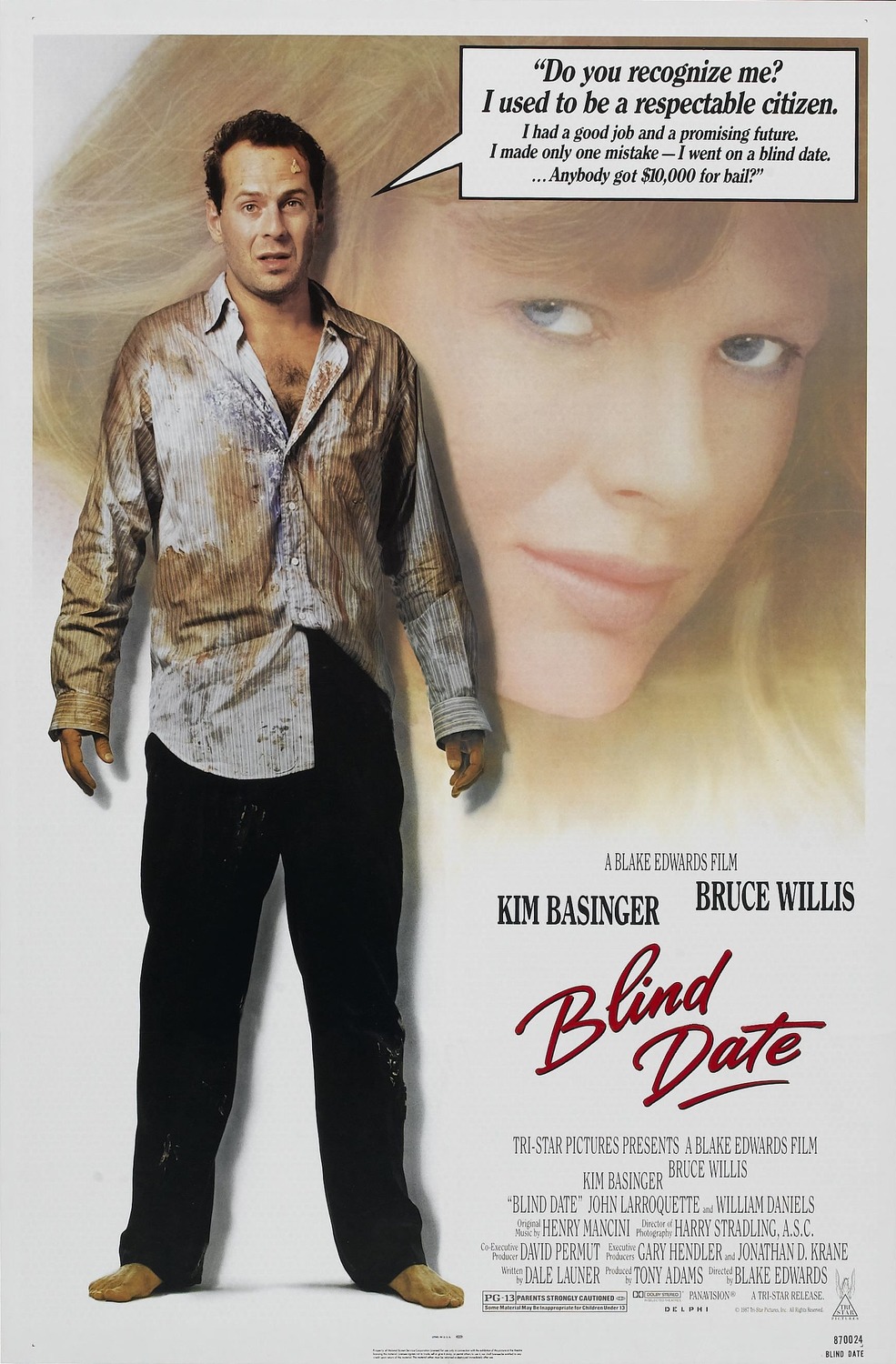 Extra Large Movie Poster Image for Blind Date 