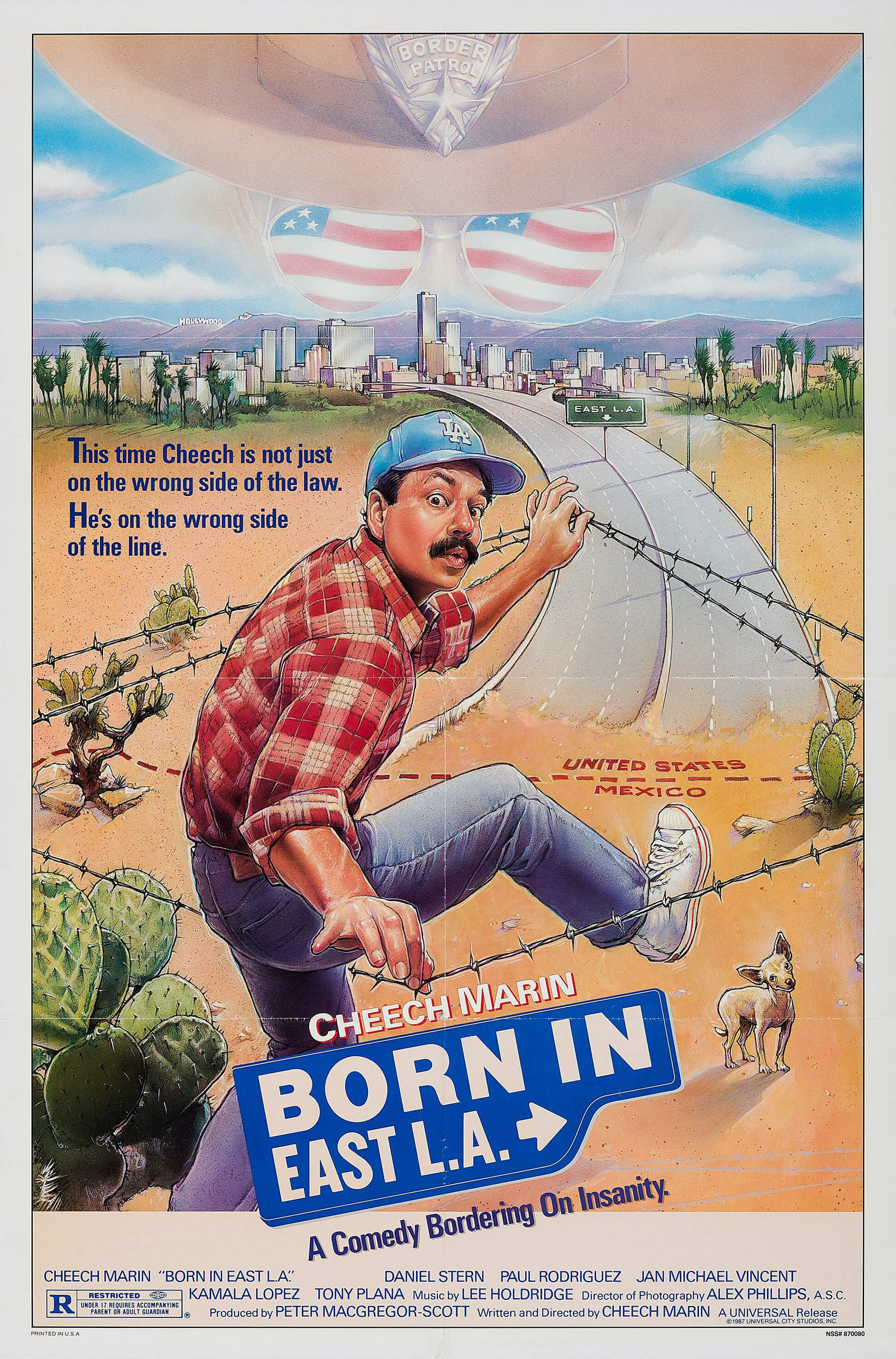 Mega Sized Movie Poster Image for Born in East L.A. 