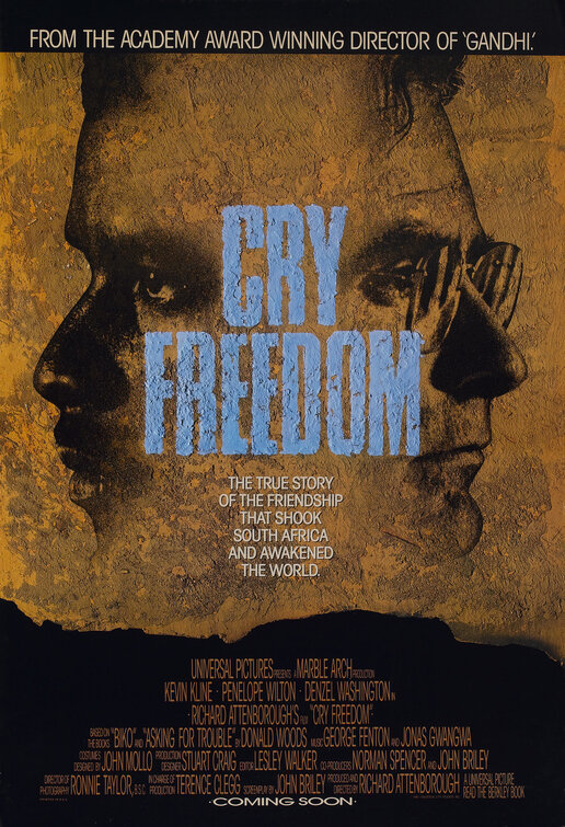 Cry Freedom Movie Poster