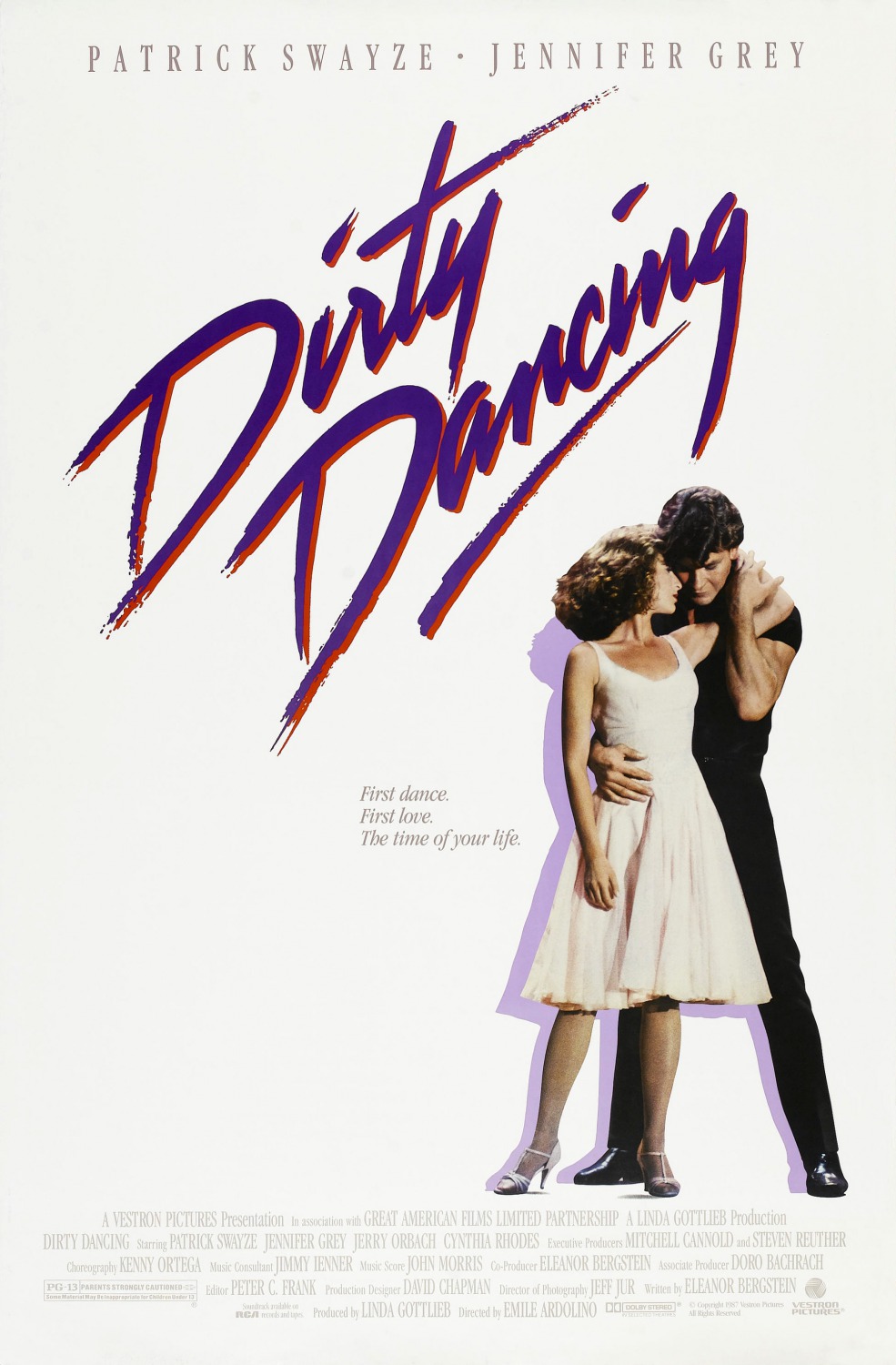 Extra Large Movie Poster Image for Dirty Dancing (#1 of 3)