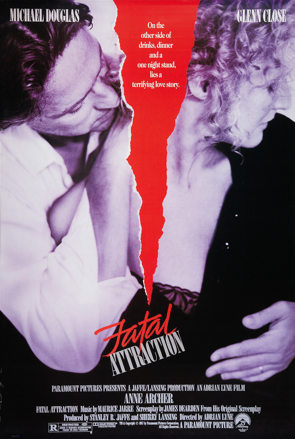 Extra Large Movie Poster Image for Fatal Attraction 