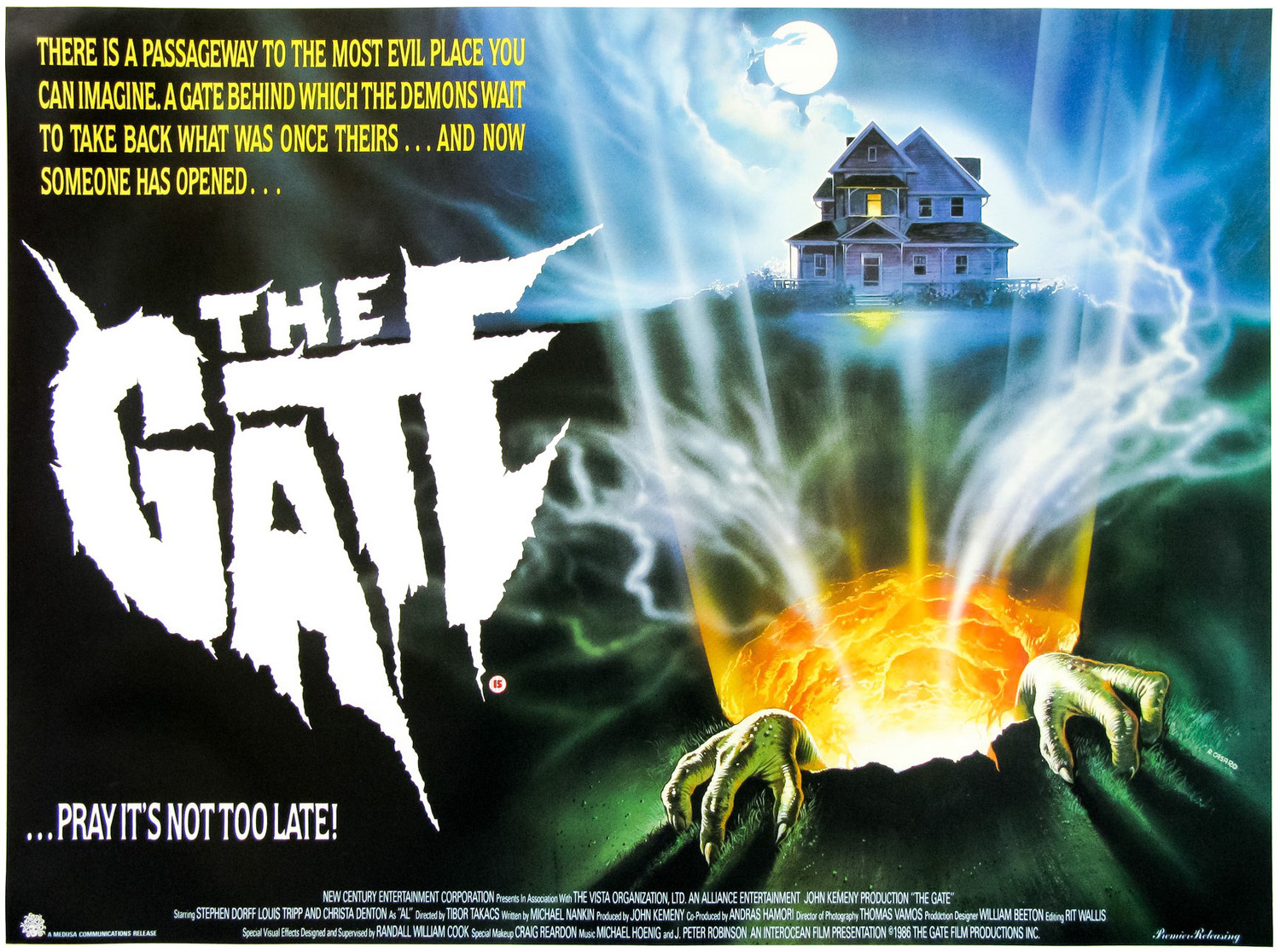 Extra Large Movie Poster Image for The Gate (#2 of 2)