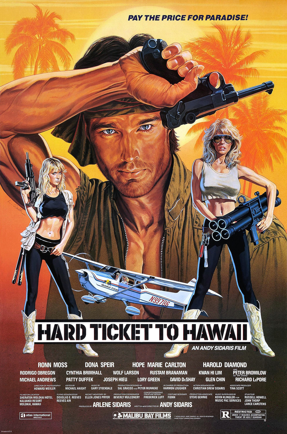 Extra Large Movie Poster Image for Hard Ticket to Hawaii 