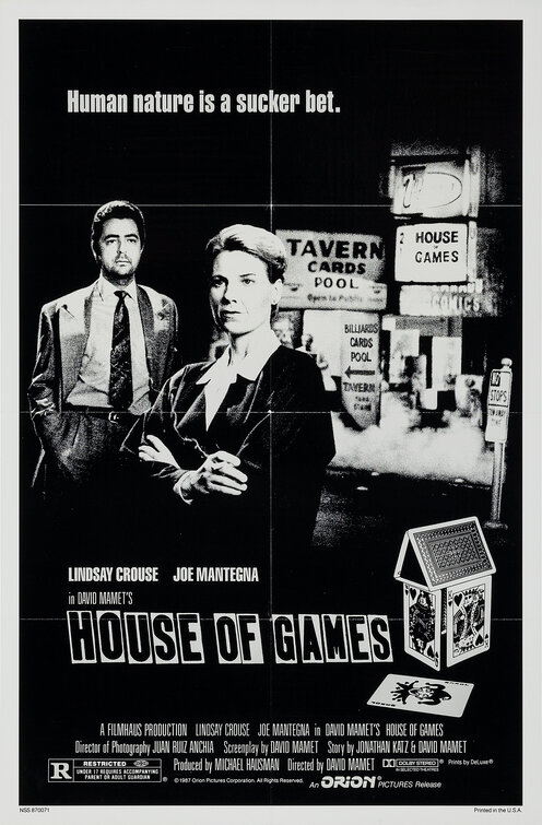 House of Games Movie Poster
